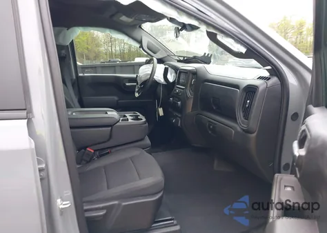 2025 Chevrolet Silverado 1500 4Wd Short Bed Custom Trail Boss from USA, damaged, VIN 3GCUKCED6SG110946